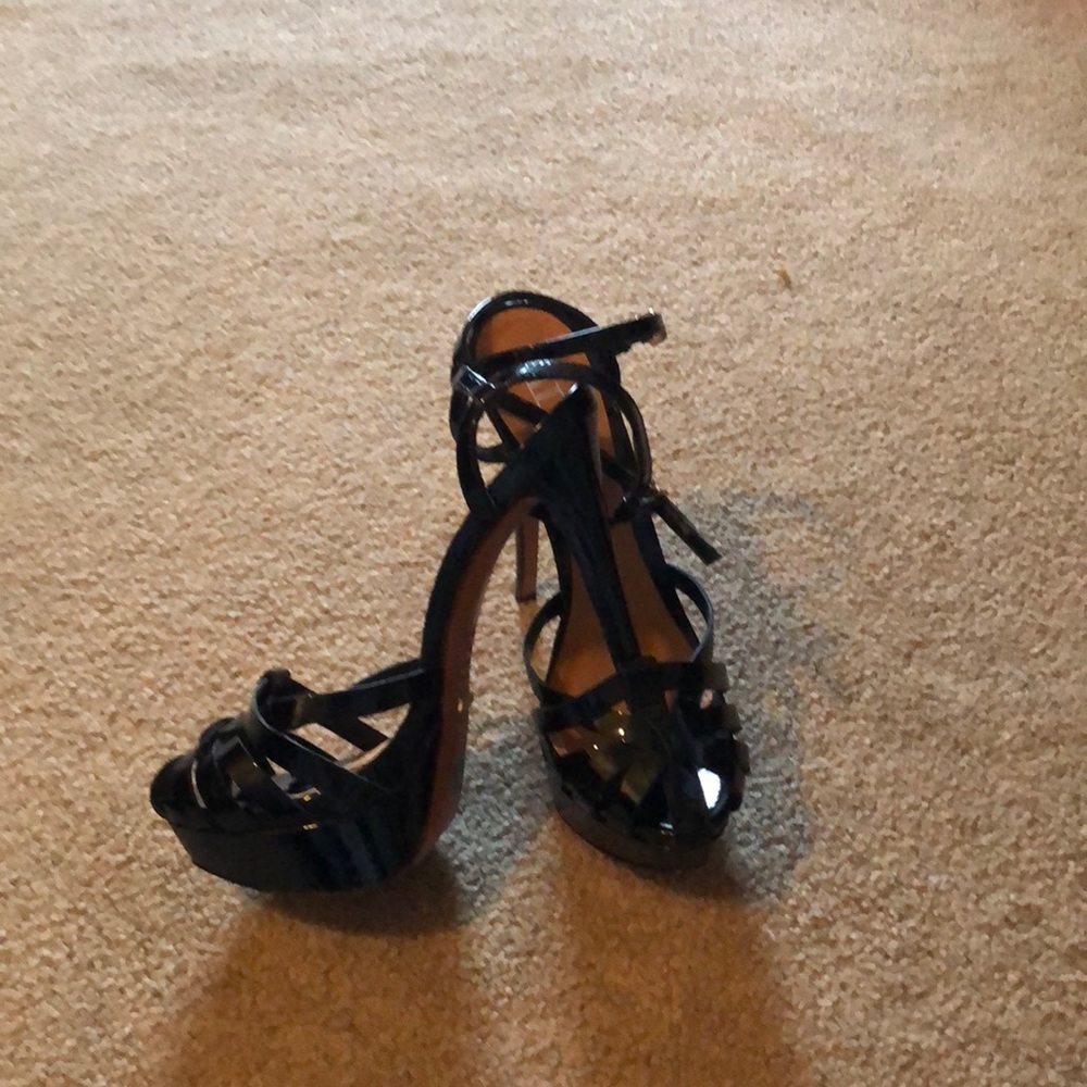 Black stilettos!